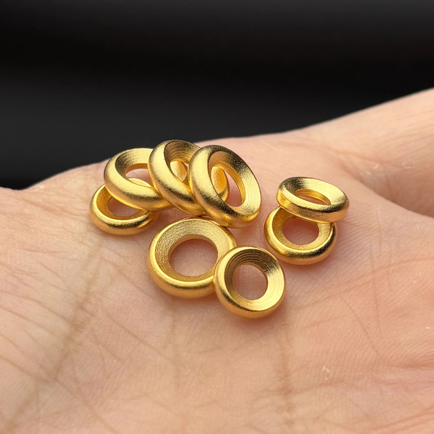 24K黄金色卡环卡圈隔片垫片文玩手串隔珠星月猴头金刚佛珠diy配饰,淘宝优惠券,粉丝福利购,淘宝优惠卷