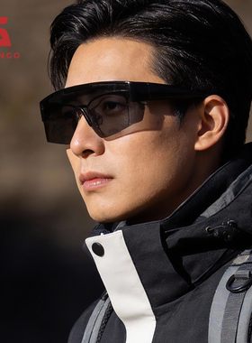 爬山近视太阳镜登山护目镜男款户外运动防风沙骑行墨镜防紫外线