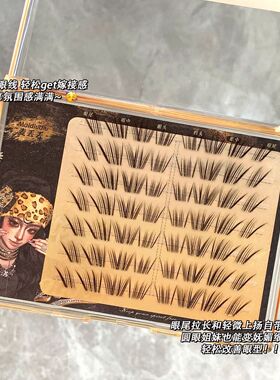 麦丢丢迷雾森林假睫毛清透狐系上