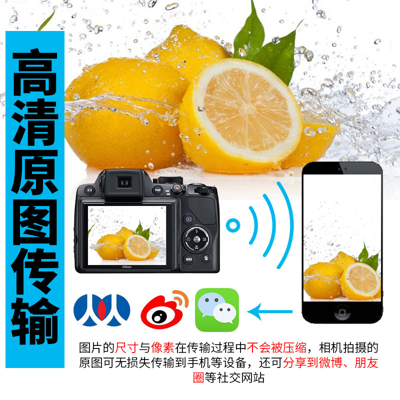 ezshare易享派wifi SD卡64g高速无线单反相机内存卡适用佳能100D 550D 700D尼康D810 D800宾得索尼nex7存储卡 - 图1