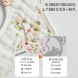 Детский слюнявчик, марлевый хлопковый тонкий нагрудник