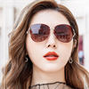 Polarized sunglasses for women 2025 new large frames to show face and small driving anti-ultraviolet sunglasses sunglasses