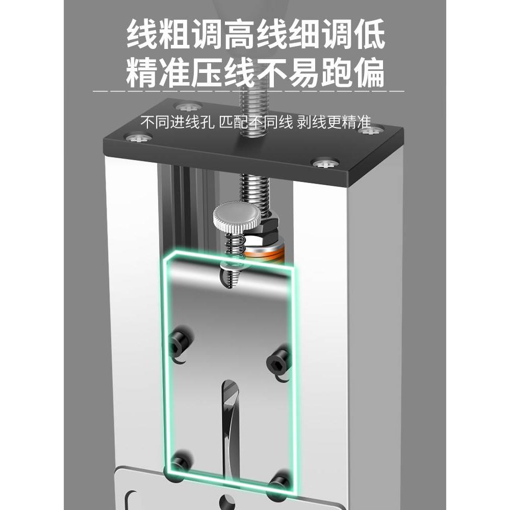 保联剥线机电动废铜线钳废旧电线电缆去皮机拨线器剥皮机拔线神器 - 图2