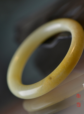 儒匪窝明代收藏级和田玉手镯