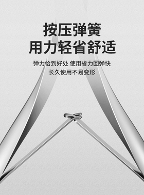 美甲死皮剪3mm小刀口新款去死皮钳修手指倒刺剪刀美甲店专用工具
