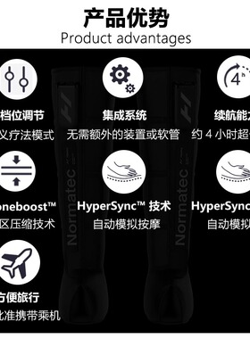 【新品上市】Hyperice 空气波气压腿部按摩器Normatec premier