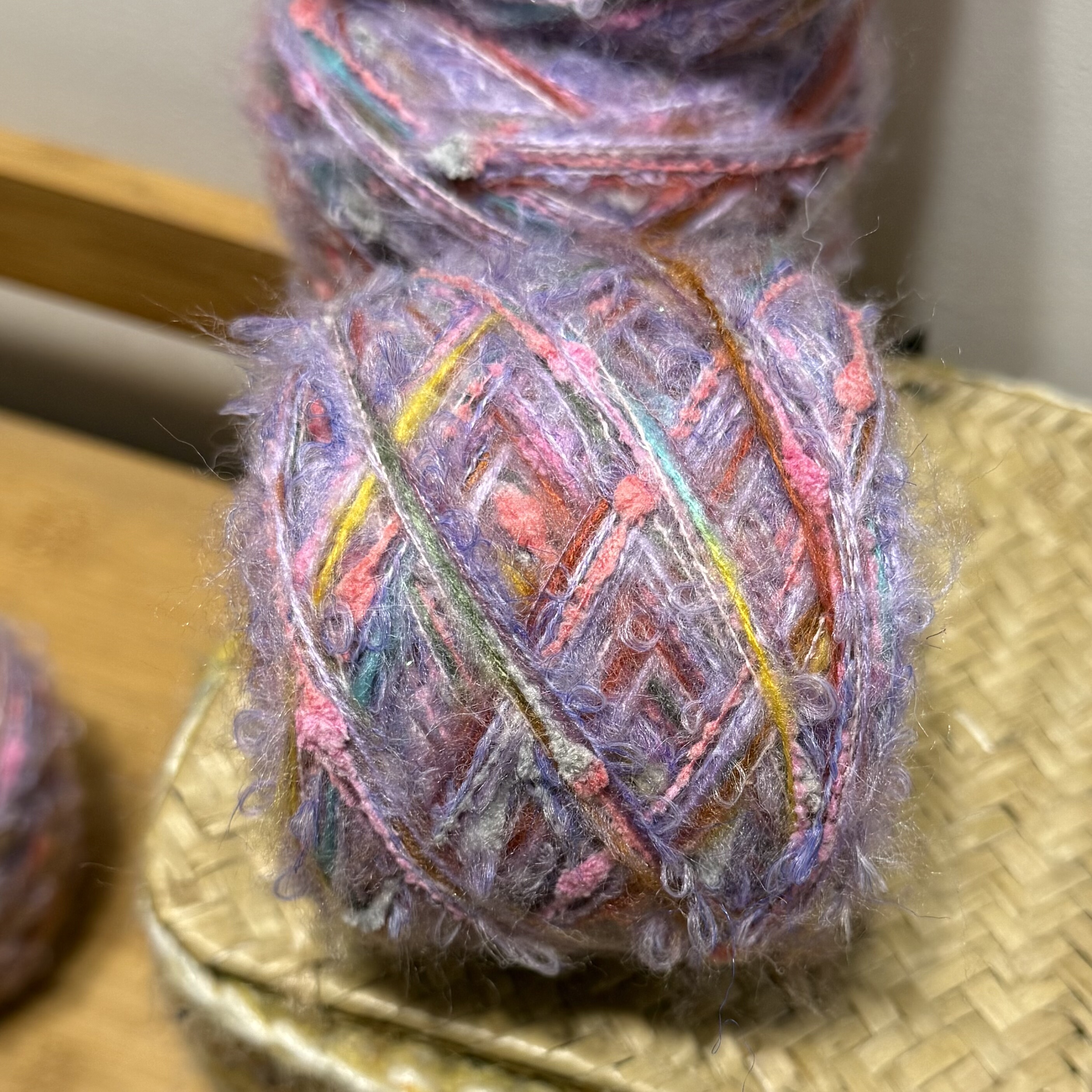 复古美拉德紫系幻彩羊毛手混线外套发卡衣服包围巾手工毛线团,淘宝优惠券,粉丝福利购,淘宝优惠卷