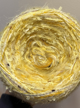 纸片糖果马卡龙色系列手编羊毛混线发卡包花边装饰手工毛线团合集