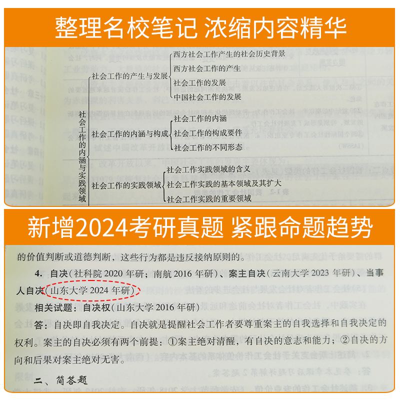 社会工作概论第四版第三版王思斌教材笔记和课后习题考研真题答案详解第4版第3版精讲班331社会工作原理2025考研社工圣才官方正版 - 图2