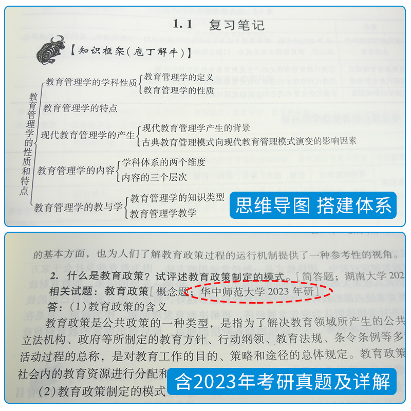 教育管理学陈孝彬高洪源第四版教材笔记和课后习题考研真题详解配套章节题库精选圣才2025考研官方正版333教育综合第三版升级-图2