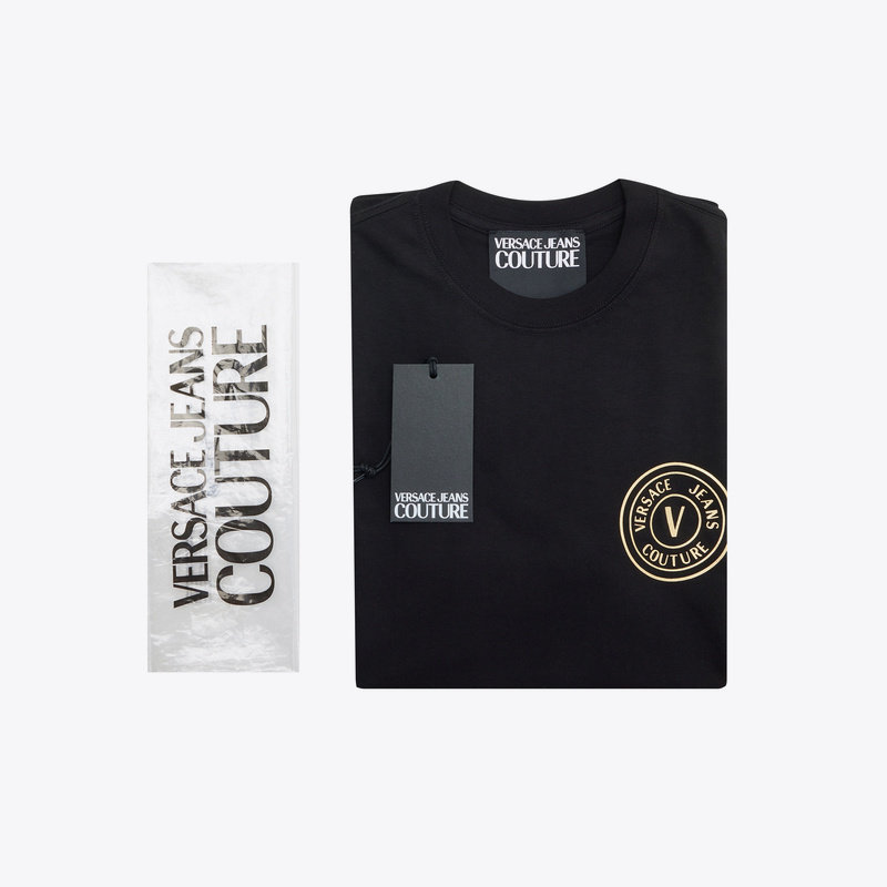versace范思哲2023新品男士t恤 万奢城T恤