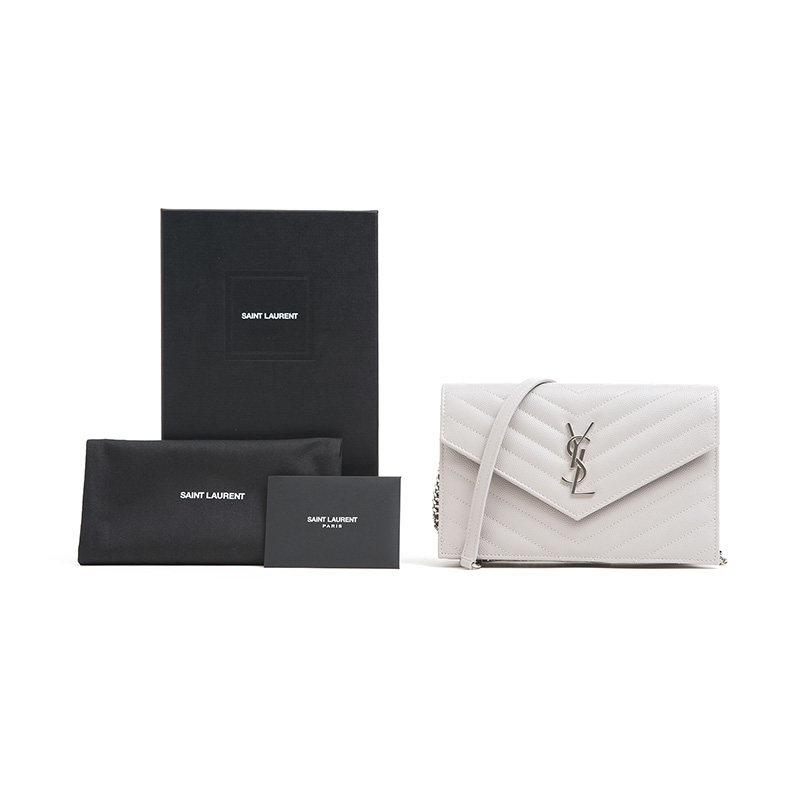 ysl /圣罗兰woc信封包slp迷你 万奢城女士包袋