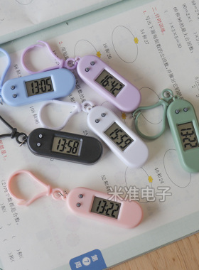 24小时制迷你电子表时钟学生小号