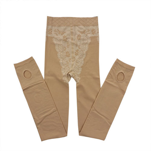 梦韵丝袜6167女春秋中厚肉色光腿神器防勾丝天鹅绒踩脚比基尼加档 - 图3