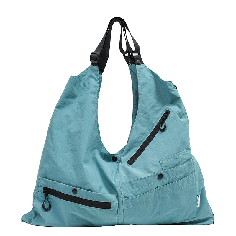 工装美式复古多功能多口袋尼龙马甲背心户外机能两用挎包外套,淘宝优惠券,粉丝福利购,淘宝优惠卷