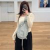 Fitting room same chest bag men's and women's carry-on shoulder bag crossbody bag cycling sports backpack cloth bag 476641