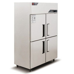 金松商用四门冰箱冷藏冷冻保鲜展示柜立式不锈钢商用冷柜奶茶设备