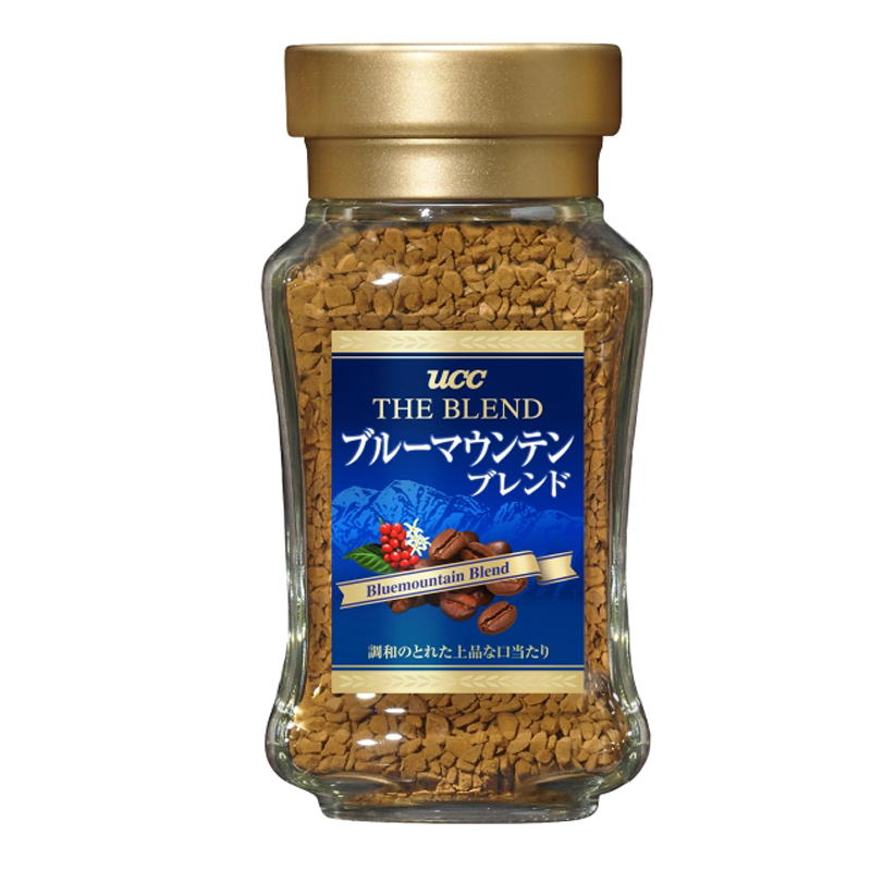 日本原装进口UCC BLUE mountain蓝山速溶咖啡牙买加颗粒瓶装/挂耳-图3