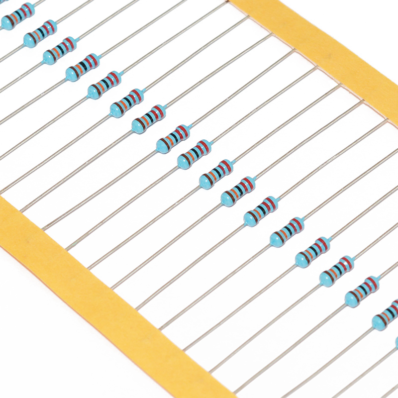 1/4W金属膜色环电阻元件1K 10K 100K M 1.2K 12R 120欧1.5 15 150-图3