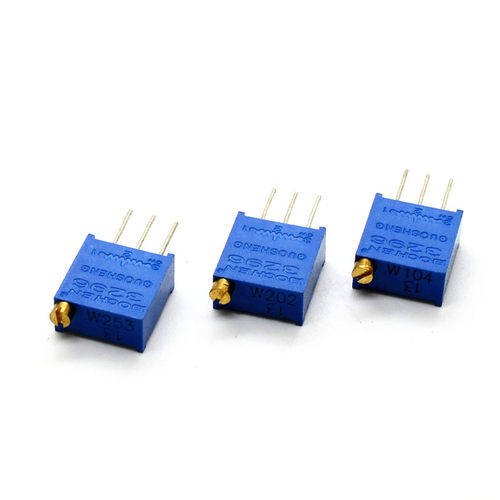 云辉 3296W-102可调电位器 1K 多圈微调电阻器 - 图1