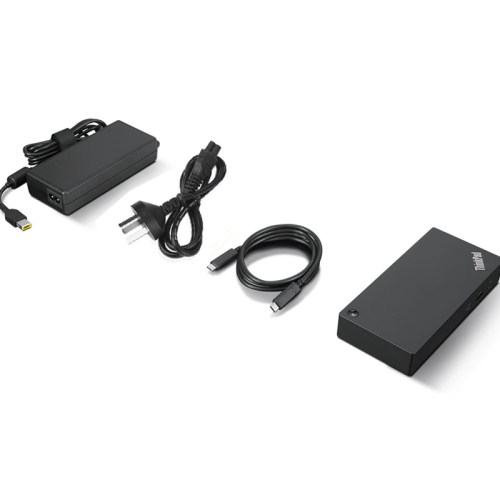 联想ThinkPad 第三代Type-C桌面扩展坞40AY0090CN 便携式坞站双4K - 图3