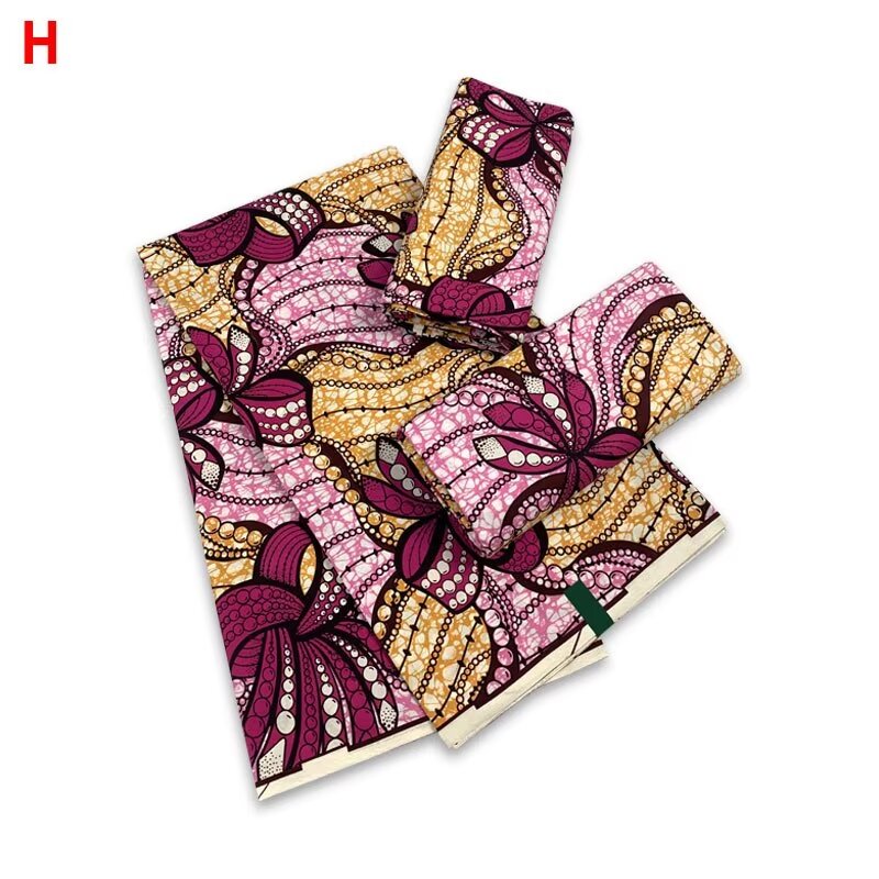 High Quality dutch super wax fabric ankara nigeria超级蜡布料 - 图0