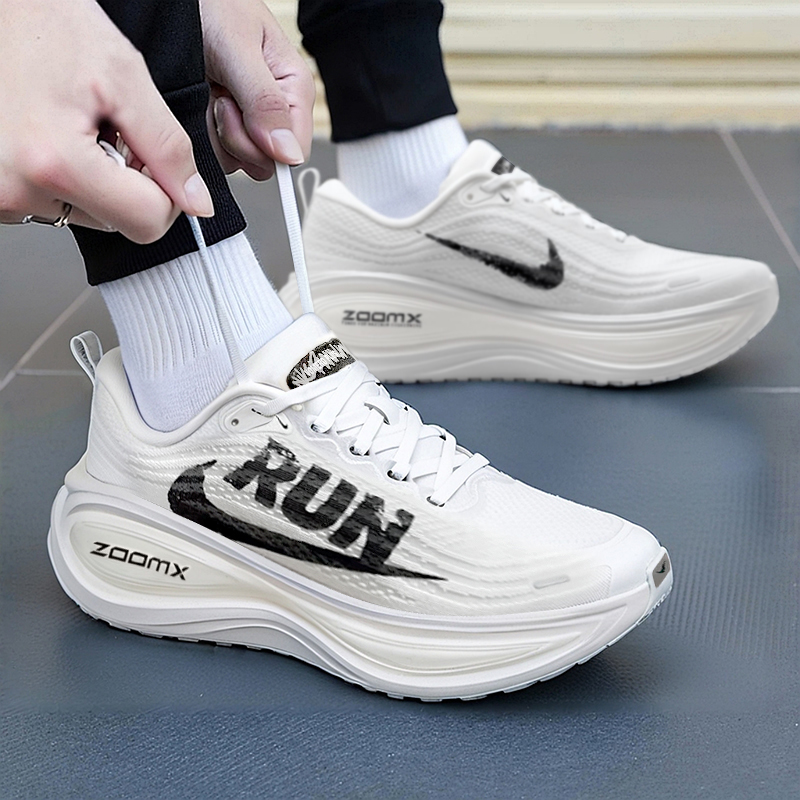 Nike耐克超级迈柔男子跑鞋正品全掌ZOOMX缓震运动鞋VOMERO PLUS - 图0