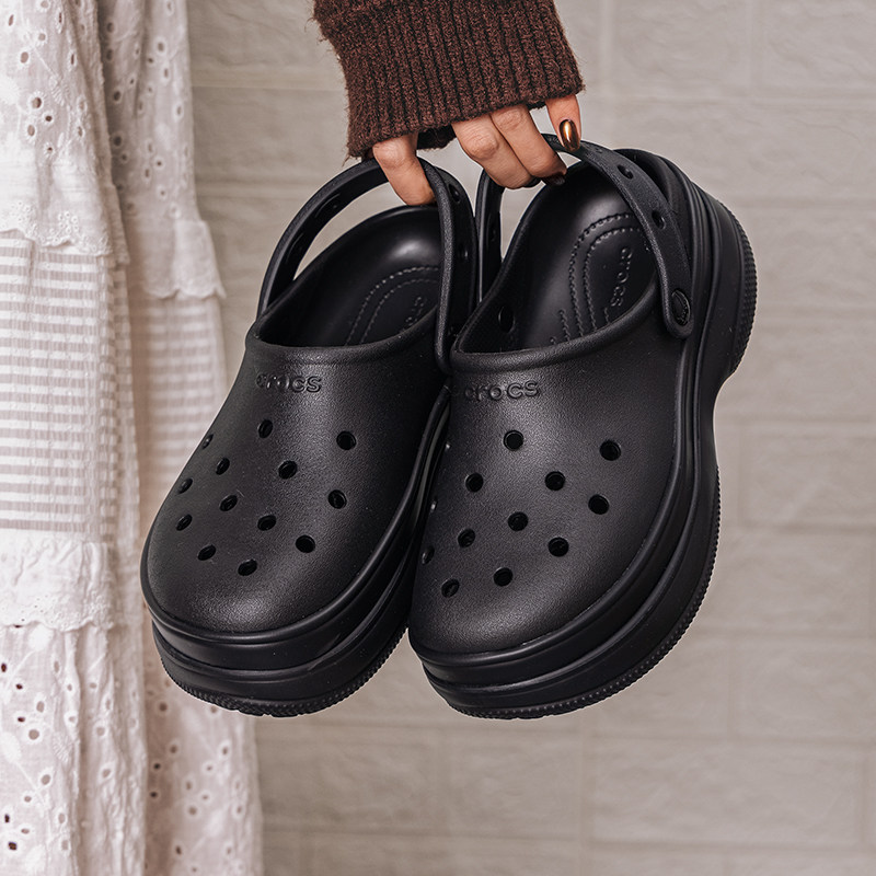 Crocs卡骆驰厚底凉鞋男鞋女鞋春季新款运动沙滩鞋洞洞鞋轻便拖鞋,淘宝优惠券,粉丝福利购,淘宝优惠卷