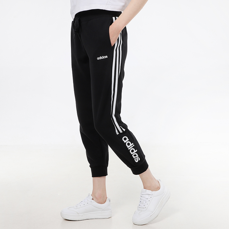 Adidas阿迪达斯套装女子2024夏季新款运动服宽松短袖七分裤休闲装-图2