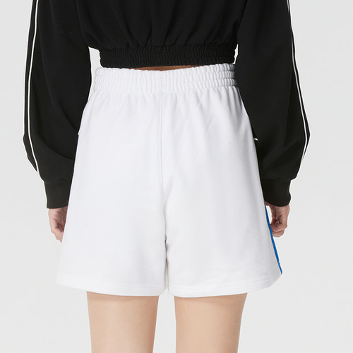 Adidas阿迪达斯三叶草短裤女2026夏季新款跑步训练针织透气运动裤 - 图1