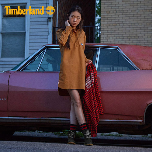 Timberland添柏岚踢不烂女鞋春季新款马丁靴户外休闲高帮鞋A2M7T-图2