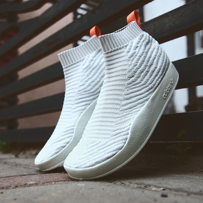 幸运叶子官方旗舰店Adidas阿迪达斯三叶草ADILETTE PK SOCK SUMMER男女休闲鞋CM82260