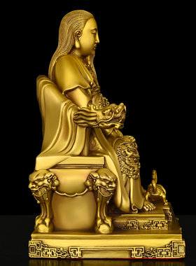 黄铜真武大帝铜像祖师爷