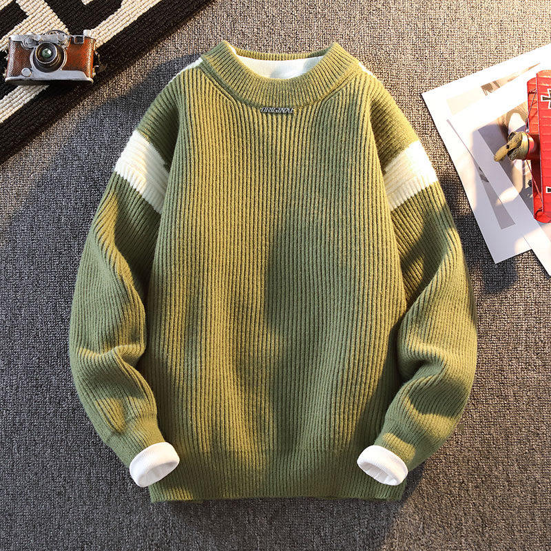 红色毛衣男冬季加厚保暖针织衫青少年学生本命年内搭打底衫毛线衣,淘宝优惠券,粉丝福利购,淘宝优惠卷