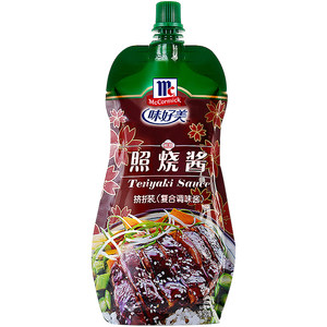 味好美日式照烧酱230g 家用0脂肪照烧汁章鱼小丸子红烧烤肉叉烧饭