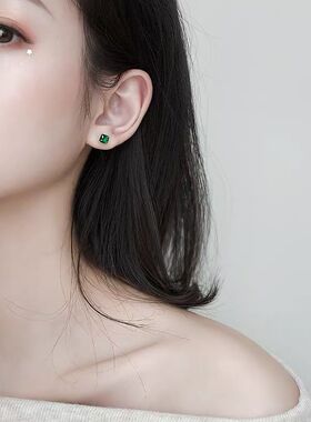纯银法式高级感复古耳环
