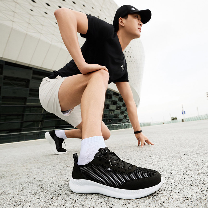 361男鞋运动鞋男款2026夏季新款镂空透气薄款跑步鞋子男休闲跑鞋,淘宝优惠券,粉丝福利购,淘宝优惠卷