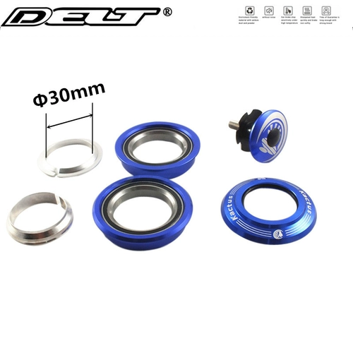 DELT Шоссейный горный велосипед с коробкой передач, велосипедная рулевая колонка, металлическая велосипедная каретка, подшипник, 44mm, алюминиевый сплав