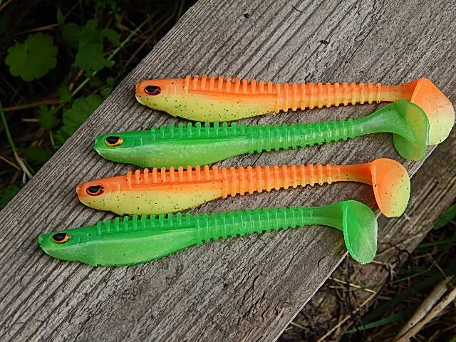 Esfishing路亚软饵T尾细腰淡海水Nasty100mm7.5g6条大T尾黑坑鲈鱼,淘宝优惠券,粉丝福利购,淘宝优惠卷