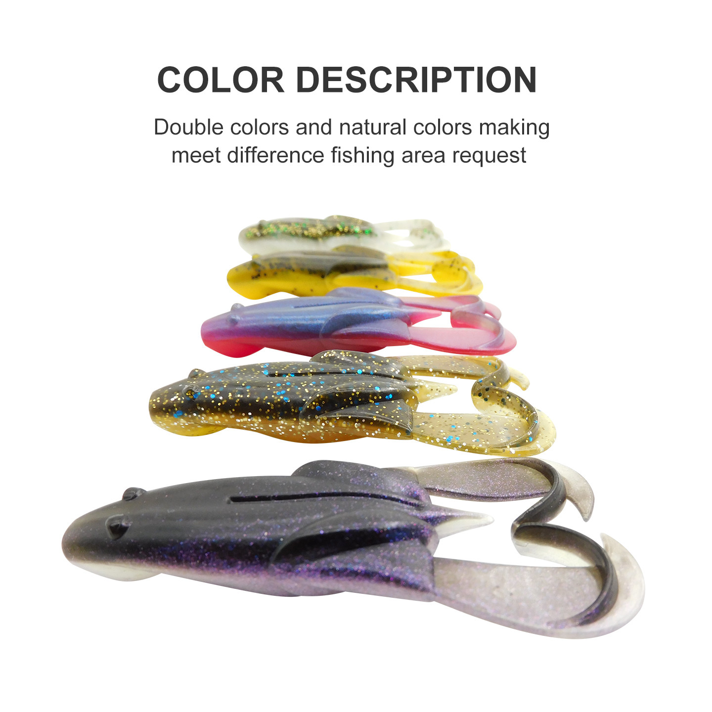 ESFISHING超慢缓沉路亚水面系青蛙软饵75mm8克打黑鲈鱼踢水蛙frog,淘宝优惠券,粉丝福利购,淘宝优惠卷