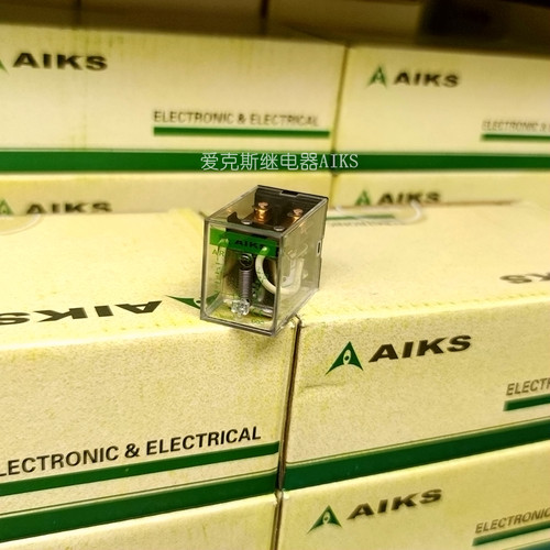 AIKS爱克斯继电器ARL2F-P焊接式焊线路板8脚10A电流尖脚 - 图0