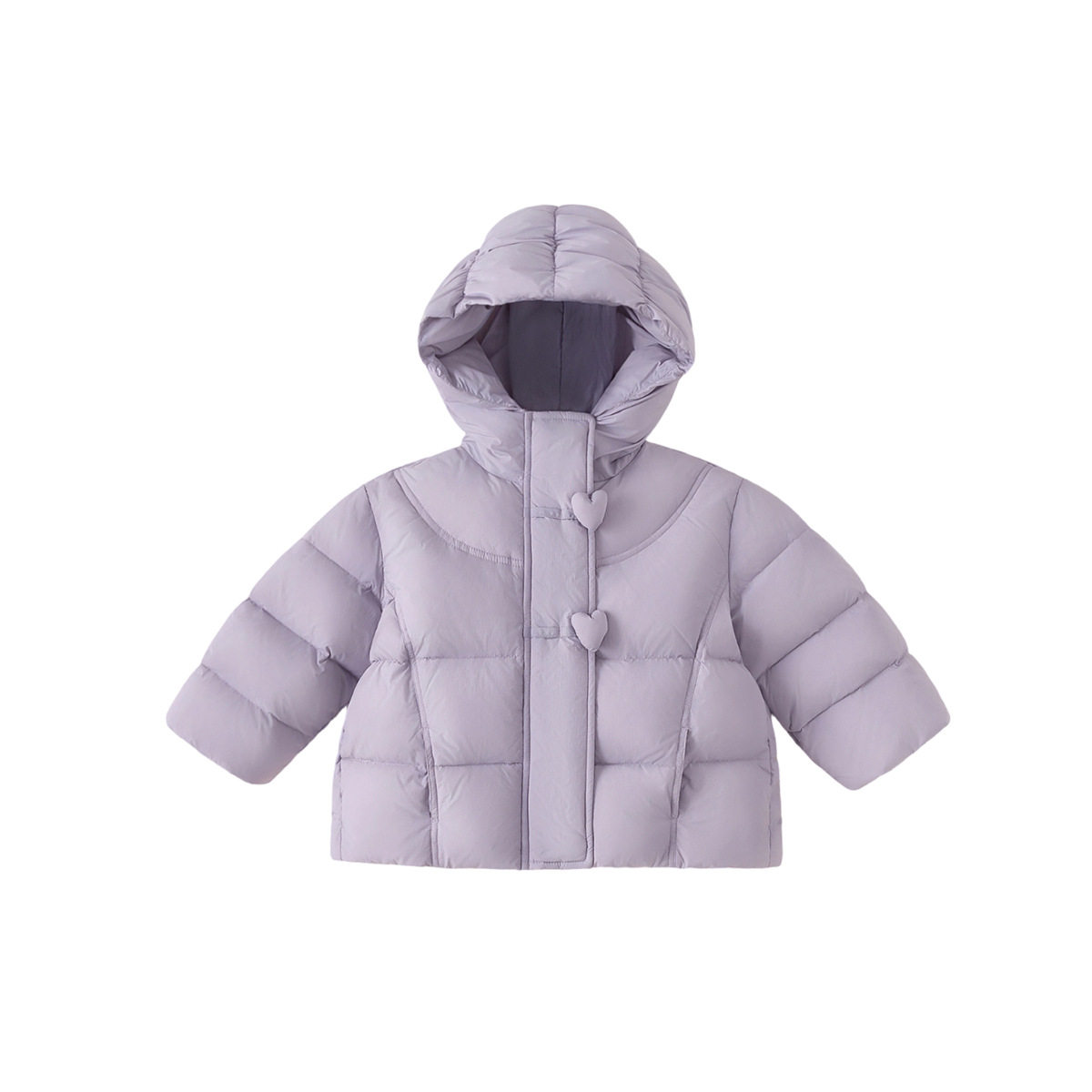 宥宝童装冬季女宝连帽外套2025新款儿童三防羽绒服女宝保暖童装 - 图3