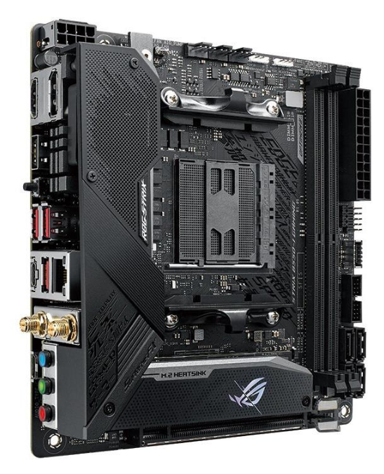 华硕ROG STRIX B550-I GAMING AM4台式机主板支持R55600G R75800X-图1