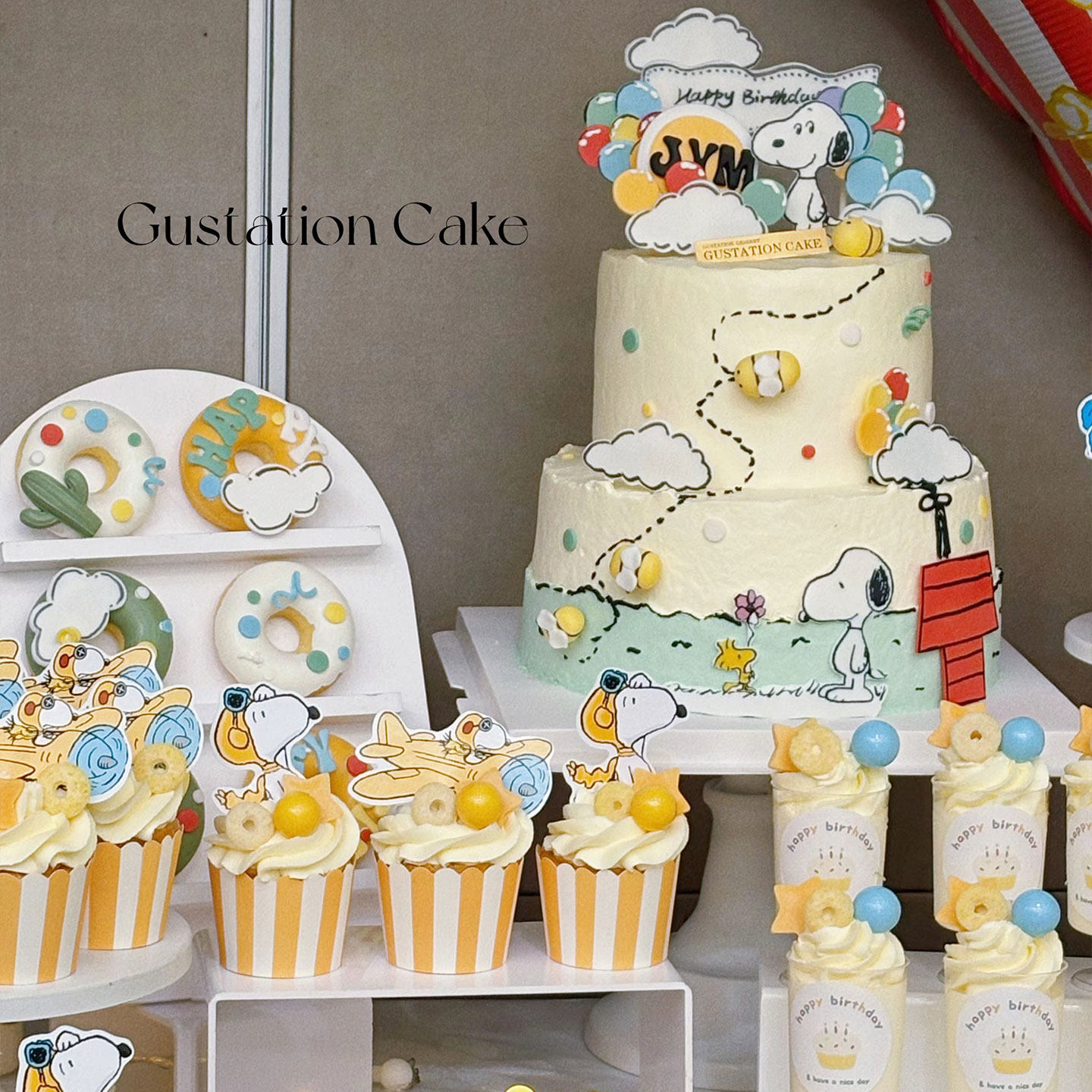 卡通动漫史努比儿童蛋糕装饰可爱狗狗插件插牌布荼歇甜品台布丁杯,淘宝优惠券,粉丝福利购,淘宝优惠卷