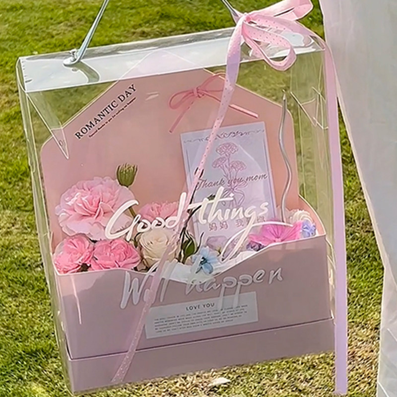 徐小包同款母亲节信封礼盒蛋糕装饰妈妈节鲜花康乃馨木质MOM插件,淘宝优惠券,粉丝福利购,淘宝优惠卷