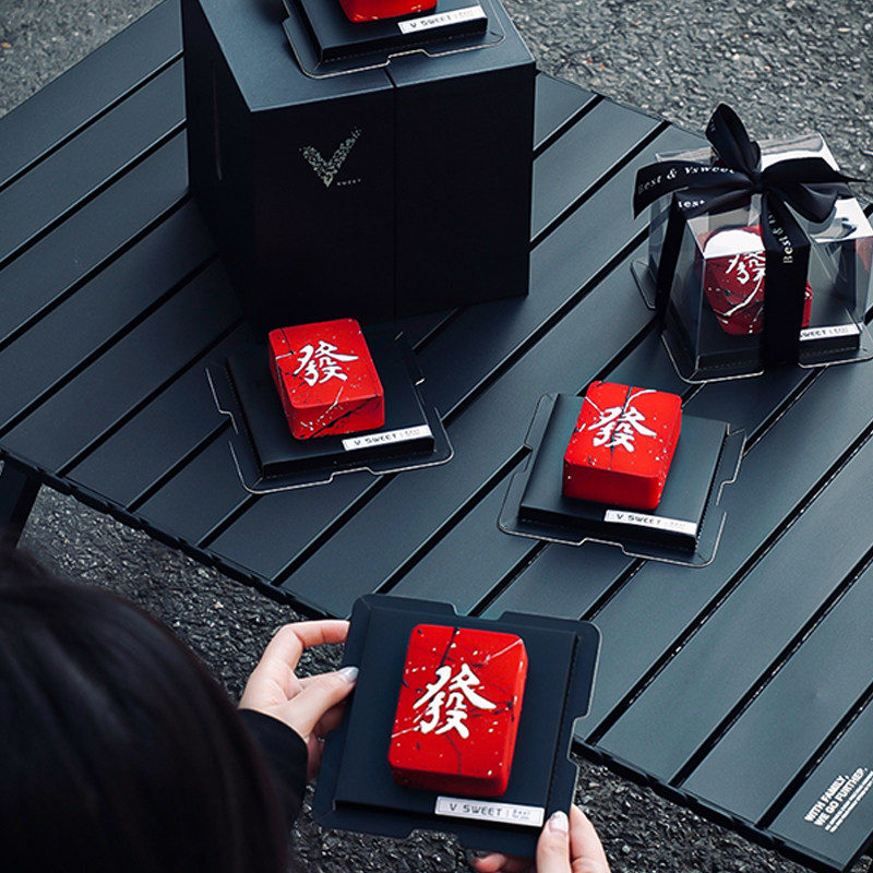 网红好运版mini發个小财慕斯小蛋糕发字硅胶模具法式爱心雪花甜点,淘宝优惠券,粉丝福利购,淘宝优惠卷