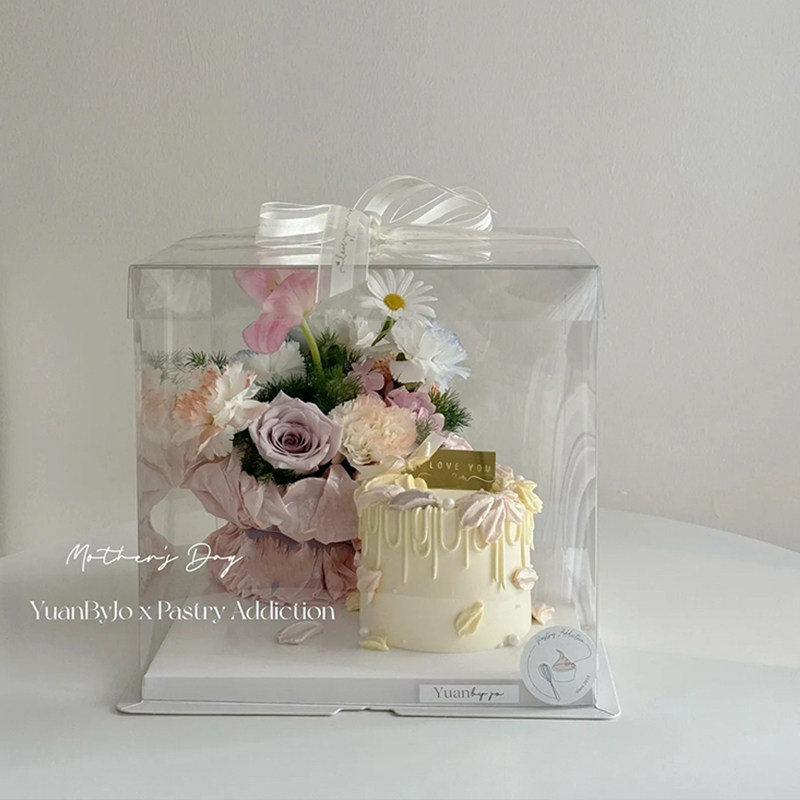 柔美5.11母亲节刮刀花鲜花蛋糕装饰妈妈节日手捧花束吊牌英文插卡,淘宝优惠券,粉丝福利购,淘宝优惠卷