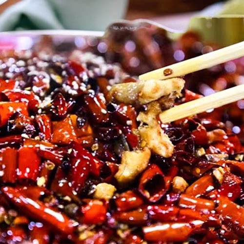 不打烊歌乐山美食重庆特产辣子鸡整只即食现炒麻辣味熟食真空包装 - 图3