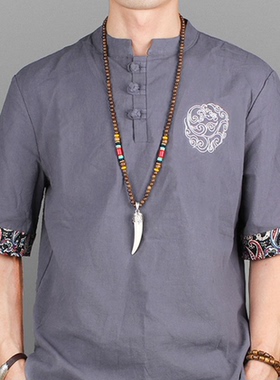 树脂木质圆珠女气质优雅毛衣链长