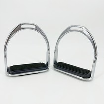 Stirrups anti-slip stainless steel electroplating pedaling with accessories horse-cage head equestrian items horse-deng stirrups